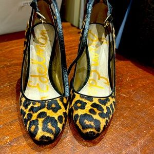 Fun cheetah print Sam Edelman heels!